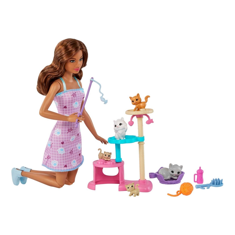 Barbie Kitty - bábika a domáci miláčikovia s Barb